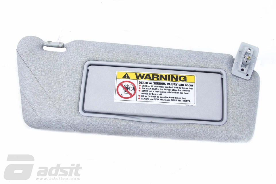 1999 Mercedes-Benz Gray Sun Visor 2108100210 7D04 Used Genuine - Image 1 of 1