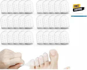 30Pcs Silicone Anti-Friction Toe Protector Women, Breathable Covers... - Picture 1 of 8