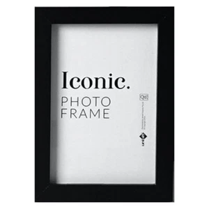 Unigift 50x70cm Iconic MDF Acrylic Photo Frame Picture Holder Home Decor Black - Picture 1 of 1