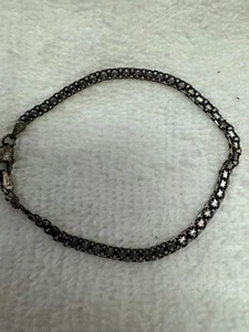 Sterlingsilber 925 Dreifachseil 7,5" Armband Made in Italy 3 Gramm - Bild 1 von 4