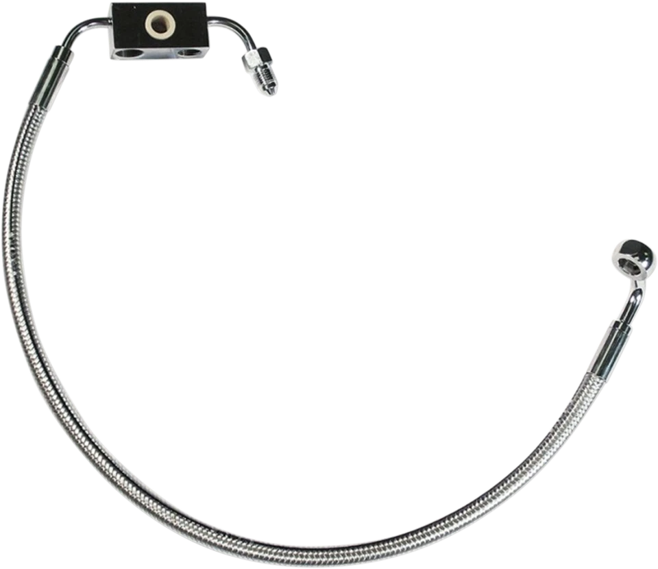 14-16 for Harley Sportster Seventy-Two XLV MAGNUM Brake Line Front Black Pearl - Image 1 of 1