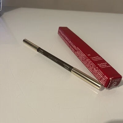 CLARINS EYEBROW PENCIL LONG-WEARING 1.1 G/0.04 OZ. #01 - DARK BROWN  - Image 1 of 4