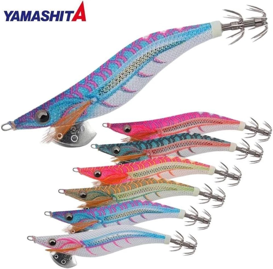 Squid Jig Yamashita EGI-OH LIVE 3.5 NEON BRIGHT Turlutte Fischen Egi Locken - Bild 1 von 1