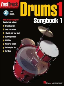 FastTrack Drums 1 Songbook Book / Audio Access NEW! - Picture 1 of 1