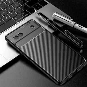 Für Google Pixel 8a 7a 6a Hülle Slim Kohlefaser Stoßfest Schutzhülle TPU Cover - Bild 1 von 16