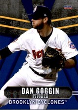 2019 Brooklyn Cyclones Choice #12 Dan Goggin Drexel Hill Pennsylvania PA Card