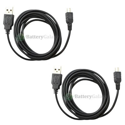 2 pezzi cavo di ricarica caricatore USB 6 piedi per controller Sony Playstation 3 PS3 - Immagine 1 di 4