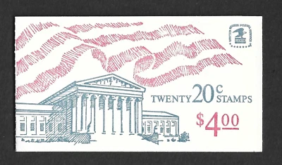 Scott #BK140A 1896 20c 1981 Flag Supreme Court | MNH | Bklt 20 | Free Shipping!! - Image 1 of 2