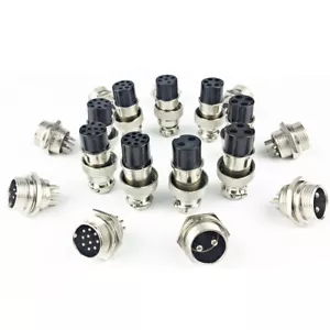 1-3x GX12 - 2 3 4 5 6 7 Pin 12mm Stecker Buchse Steckverbinder Anschlusstecker - Bild 1 von 9
