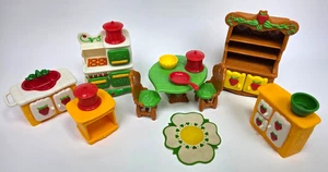 Fresa Shortcake Berry Happy Home Acogedora Cocina Estufa Muebles Comedor - Imagen 1 de 13
