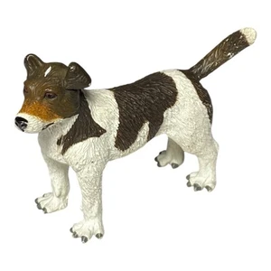 Jack Russell Terrier Dog 2007 Safari Ltd. 2" Plastic Farm Animal Figurines - Picture 1 of 5