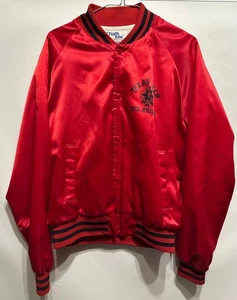 VTG Texas Tech Red Raiders Chalk Line Jacket Size M EXCELLENT Raider Red - Picture 1 of 4