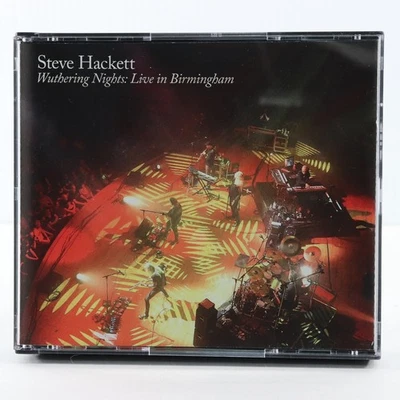 Steve Hackett Wuthering Nights Live in Birmingham 3 Disc CD & DVD 2018 SIGNED Foto 1 de 4