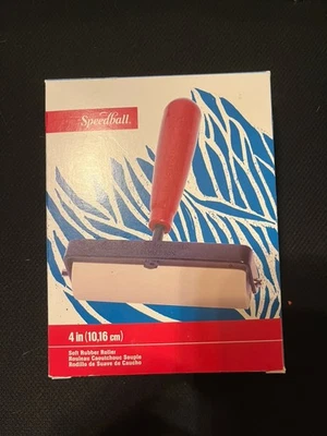 Brayer Speedball Deluxe de goma suave, 4 pulgadas Foto 1 de 3