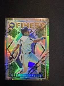 1995 Topps Finest - Gary Sheffield #119 Refractor - Bild 1 von 2