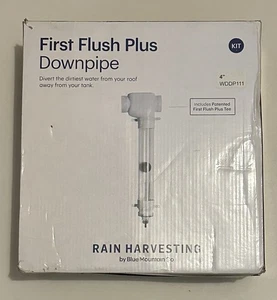 Rain Harvesting First Flush Plus Downpipe 4" WDDP111 - Picture 1 of 7