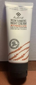 Alaffia Neem Turmeric Clarifying Night Cream With Samphire And Lotus New Sealed - Picture 1 of 4