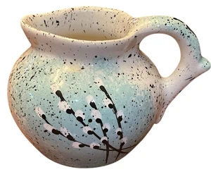 Vintage Jobi Keramik Milchkännchen Krug Pussy Willow handsigniert handbemalt Design 3" - Bild 1 von 13