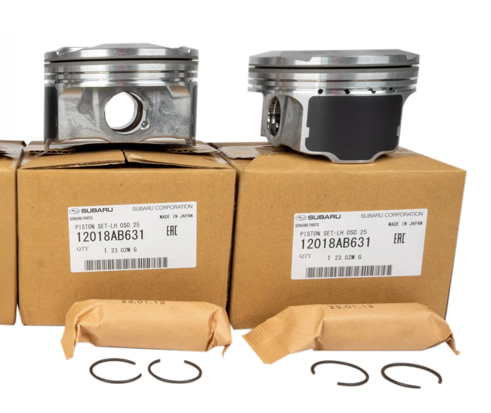 Juego de pistones originales OEM OS0.25 para Subaru BRZ 2013-2020 12018AB631 Foto 1 de 1