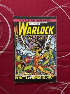 GLI ALBI DEI SUPER EROI WARLOCK N°12 LA NOTTE DEGLI UOMINI BESTIA MARVEL COMICS - Picture 1 of 11