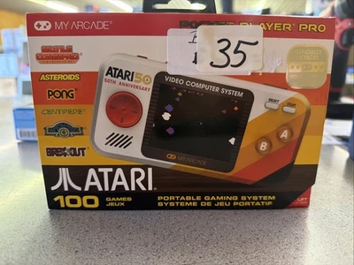 My Arcade Atari Pocket Player Pro: Portable Video Game System 100 Games