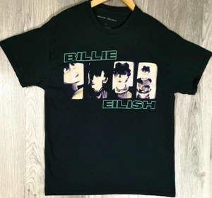 Camiseta Billie Eilish Banda Gráfica Negra Grande Rara Estilo Concierto Camisa #5 - Imagen 1 de 5