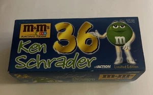1/24 Action #36 Ken Schrader M&M  Pontiac - Green diecast - Picture 1 of 10