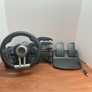 Serafim R1+ Racing Wheel - Comp. w/ Xbox ONE, PS4, PS3, Switch, PC, iOS, Android - Picture 1 of 8