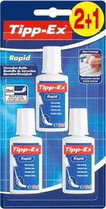 Tipp-Ex Rapid, Botella de líquido de corrección, líquido de corrección de alta calidad, Excellen - Imagen 1 de 12