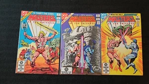 1982 DC COMICS COMPLETE SET #1-3 MASTERS OF THE UNIVERSE NM TO NM- HE-MAN - Picture 1 of 7