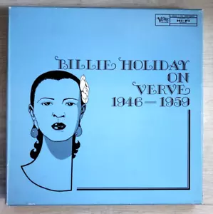 Billie Holiday On Verve Record Set 1946-1959, 10 Records - Vintage Collectible - Picture 1 of 21