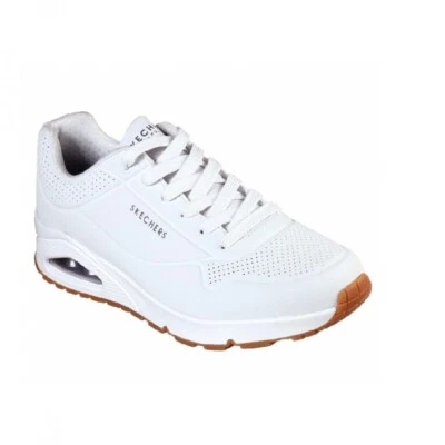 Scarpe da Uomo - SKECHERS Art. 52458WHT  BIANCO Sneakers MEMORY FOAM - Immagine 1 di 4