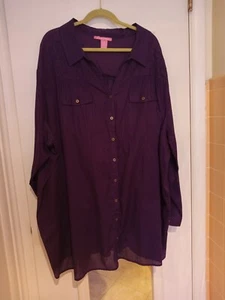 Damen Within 5X lila Shirt ohne Etikett - Bild 1 von 9