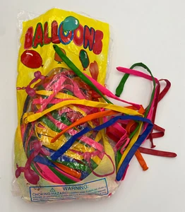Modellier-Ballons für Ballontiere, geöffnete Verpackung, mit Pumpe - Bild 1 von 3