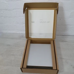 Commutateur Cisco Meraki MS220-8P 8 ports Meraki neuf dans sa boîte non réclamé - O17C - Photo 1/6