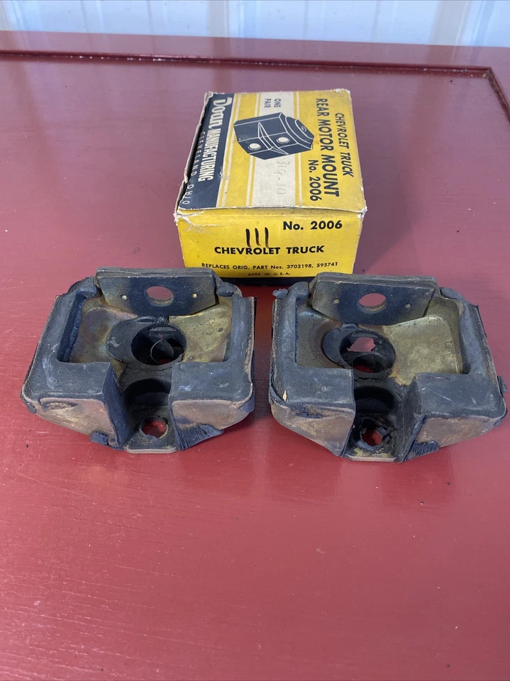 Camión Chevrolet 1937-1953 par de montaje de motor trasero L/R Doan 2006 Nors Foto 1 de 4