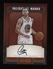2012-13 Panini Timeless Treasures Validating Marks Stephen Curry Signed AUTO /99