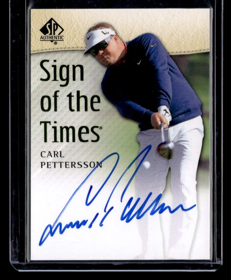 Auténtico SP 2013 #SOTT-CP Carl Pettersson Sign of the Times casi nuevo/m Foto 1 de 2