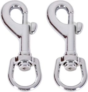 Flag Swivel Snap Clips Heavy Duty Metal Flag Snaps Hooks With Swivel Eyelet For - Picture 1 of 7