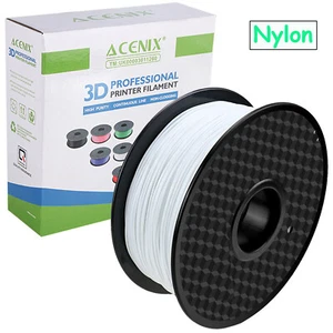 ACENIX? High Quality White Nylon Filament 1.75mm/1Kg Spool for 3D Printers - Picture 1 of 12