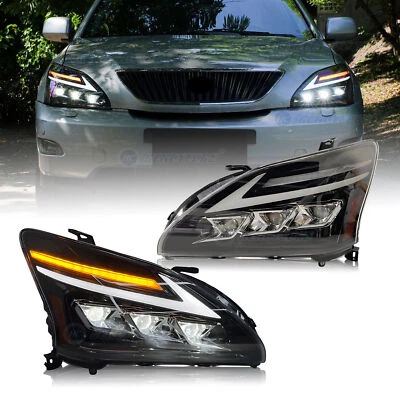 HCmotion LED Headlights For Lexus RX330 350 400h 2003-2009 Start UP Animation - Image 1 of 4