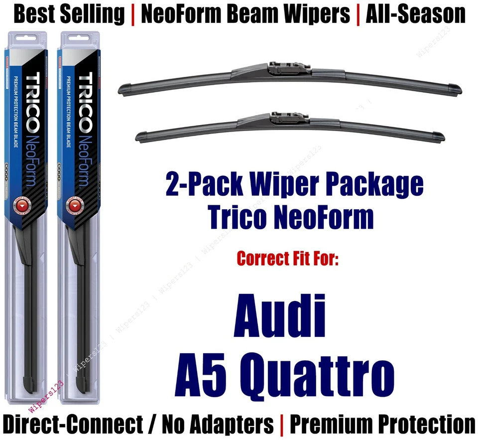Limpiaparabrisas NeoForm Super-Premium 2pk apto para Audi A5 Quattro 2019+ convertido - 162413/2113 Foto 1 de 1