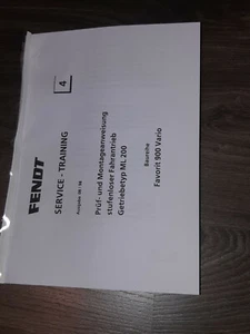 FENDT Favorit 900 916 920 924 926 ML200 Vario Getriebe REPARATURHANDBUCH - Zdjęcie 1 z 7