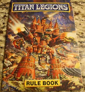 OOP Games Workshop Warhammer 40K Epic Titan Legions Rule Book - Picture 1 of 2