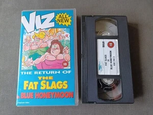 Viz - The Return of the Fat Slags in Blue Honeymoon VHS Video EXCELLENT Con 084 - Picture 1 of 6