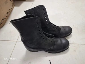 Neu Vintage Israel Armee Militär LEDER STIEFEL SCHUHE 45 URO 11 US - Bild 1 von 9