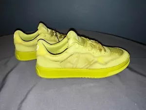 Armani Exchange Gelb Senf Gewaschen Sneaker Turnschuhe Herren Größe 10 US - Bild 1 von 6