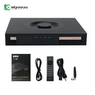 SMSL T2 MQA CD Player Digital DSD Audio Decoder Fast Response Servo System DAC - Image 1 of 4