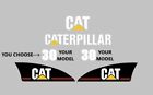 CATERPILLAR 301.5 301.6 302.5 304 305 C CR Decals MINI Excavator Stickers 3M CAT