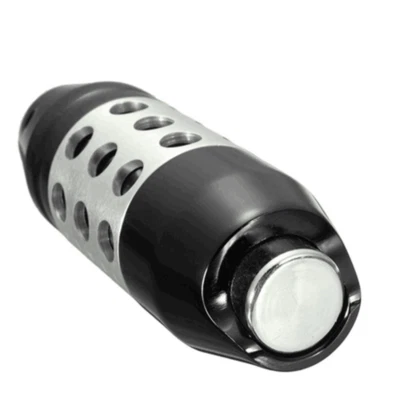 CNC Accessory Automatic Car Gear Stick Shift Knob Shifter Lever Cover w/Button - Image 1 of 4